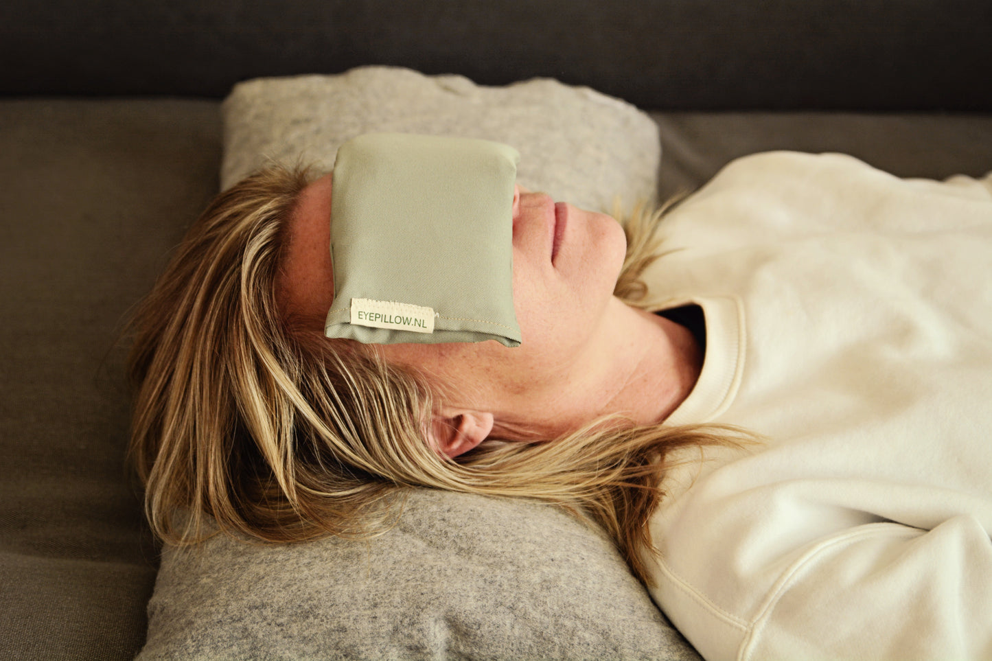 EYEPILLOW - GREEN COTTON