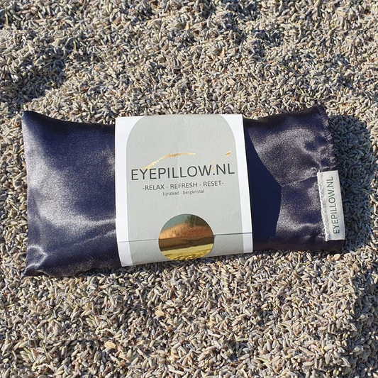 EYEPILLOW - BLACK SATIN - LIMITED EDITION
